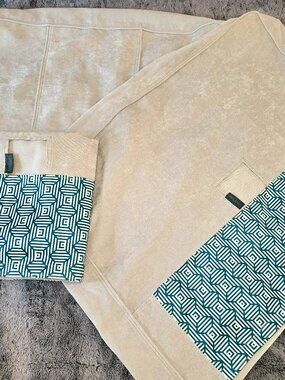 Sky Grey Corded Velvet Standard Side Lovesac Covers